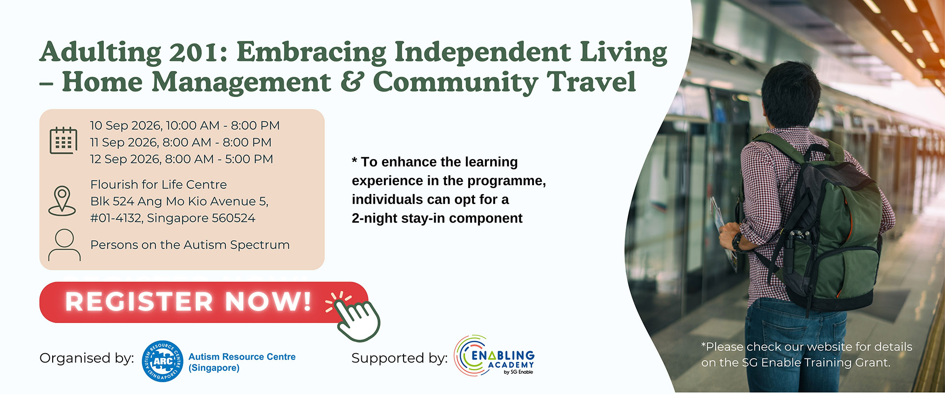 Adulting 201: Embracing Independent Living – Home Management & Community Travel