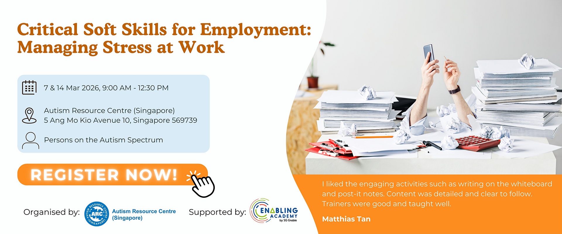 Critical Soft Skills for Employment: Managing Stress at Work